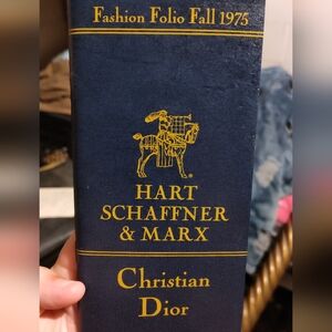 Fashion Folio Fall 1975 Christian Dior Hart Schaffner & Marx
